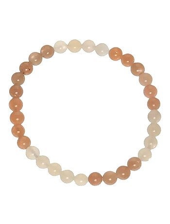 Bracelet élastique de pierre de Lune