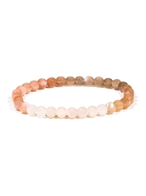 Bracelet élastique de pierre de Lune - Kiabi