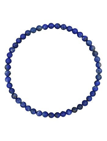 Bracelet élastique perles de Lapis Lazuli