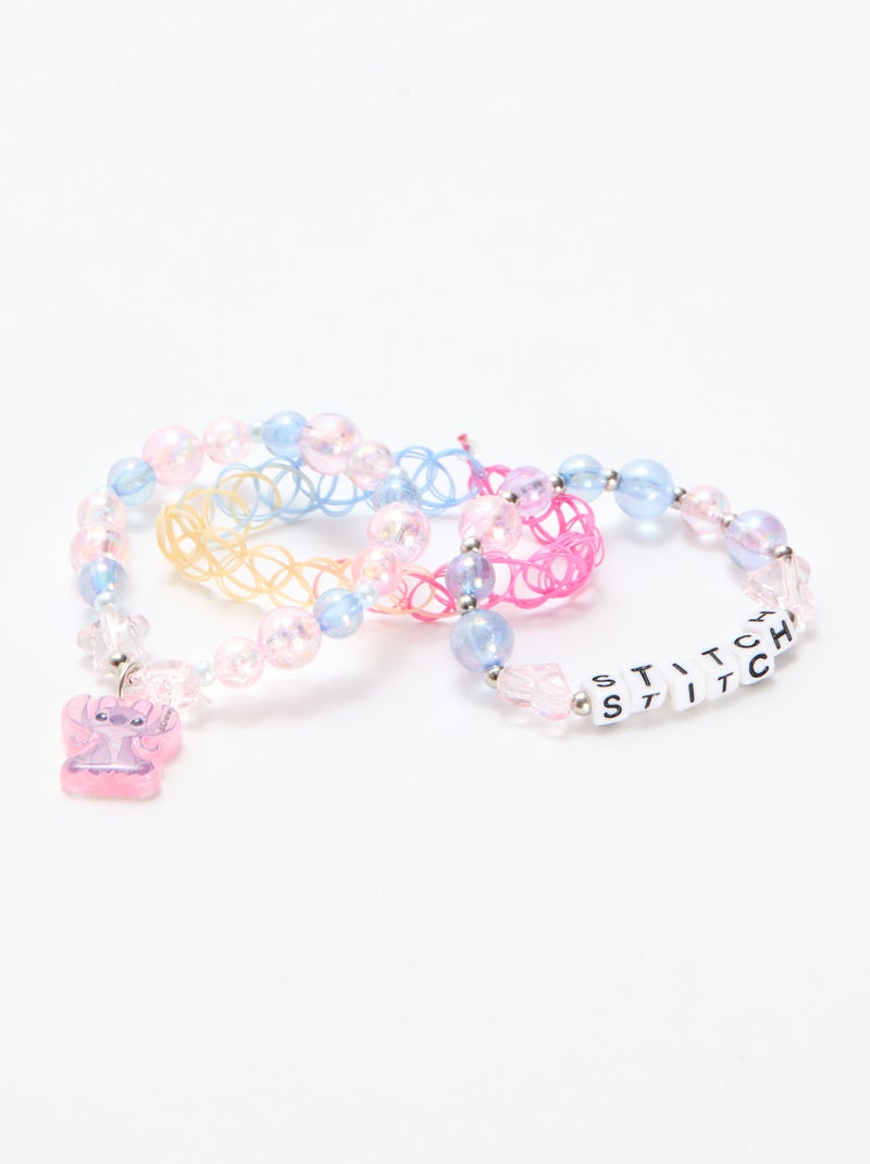 Bracelet élastique 'Stitch' 'Disney' Beige - Kiabi