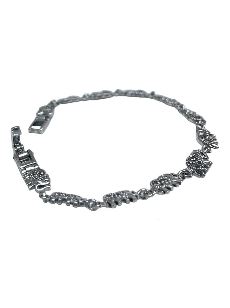 Bracelet éléphant en argent, Bijoucolor Argent - Kiabi
