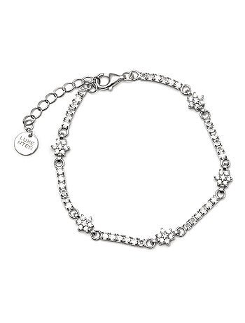 Bracelet en argent 925 Luxenter avec zirconium brillant plaqué rhodium - Dader