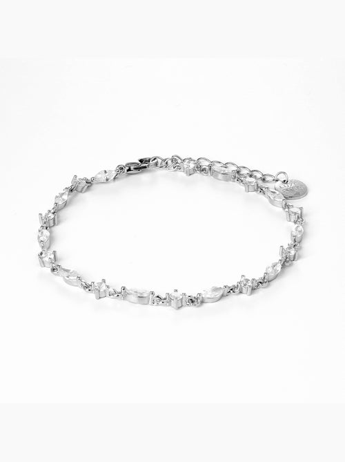 Bracelet en argent 925 Luxenter avec zirconium brillant plaqué rhodium - Ulmax - Kiabi Bracelet en argent 925 Luxenter avec zirconium brillant plaqué rhodium - Ulmax - Kiabi