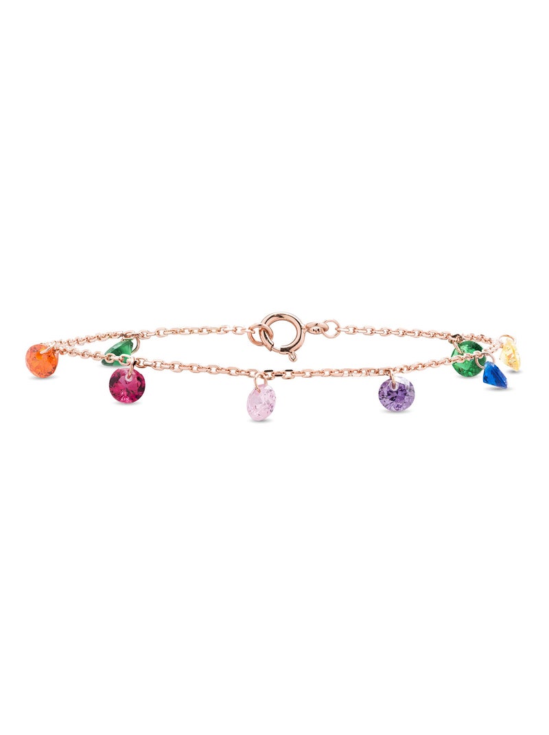 Bracelet en argent 925 Luxenter Rolcon Multicolore - Kiabi