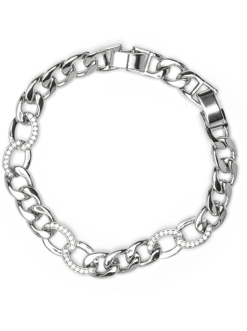 Bracelet en argent avec zircon brillant - Dunko Blanc - Kiabi