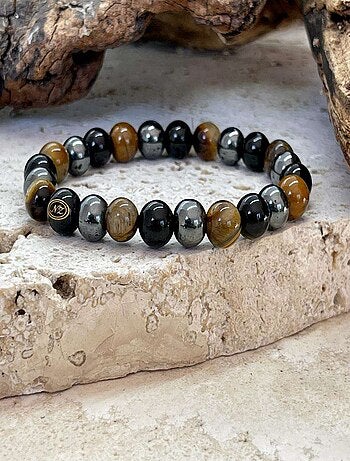 Bracelet en œil de tigre de protection