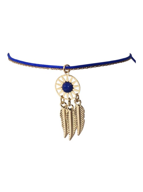 Bracelet fantaisie Bleu Foncé thème Indien pour femme - Kiabi