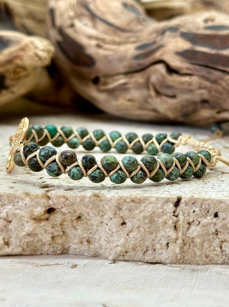 Bracelet harmonisation et créativité Vert - Kiabi