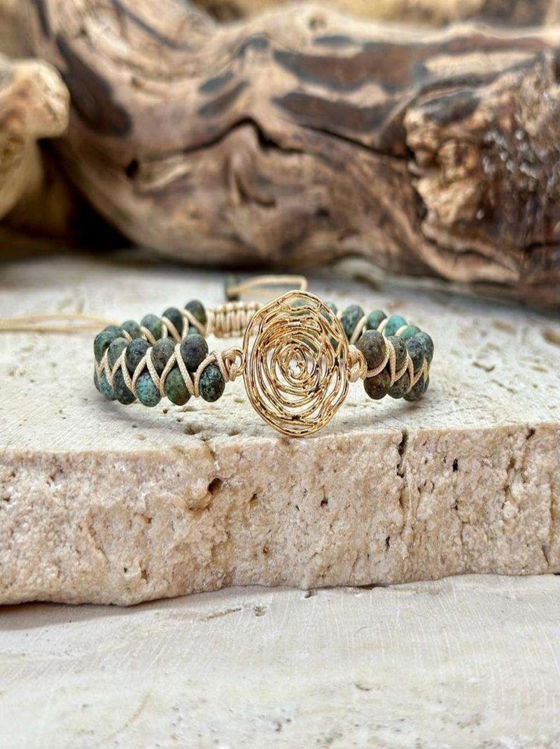 Bracelet harmonisation turquoise Vert - Kiabi
