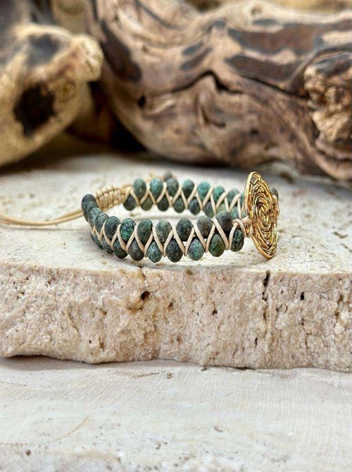 Bracelet harmonisation turquoise - Kiabi