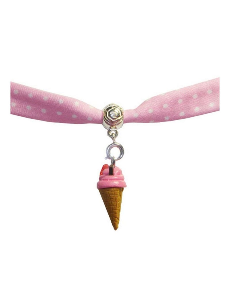 Bracelet liberty rose et glace fraise Rose - Kiabi