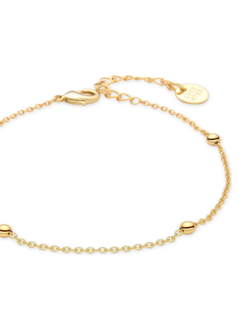 Bracelet Liydat, finition or jaune 18 carats Multicolore - Kiabi