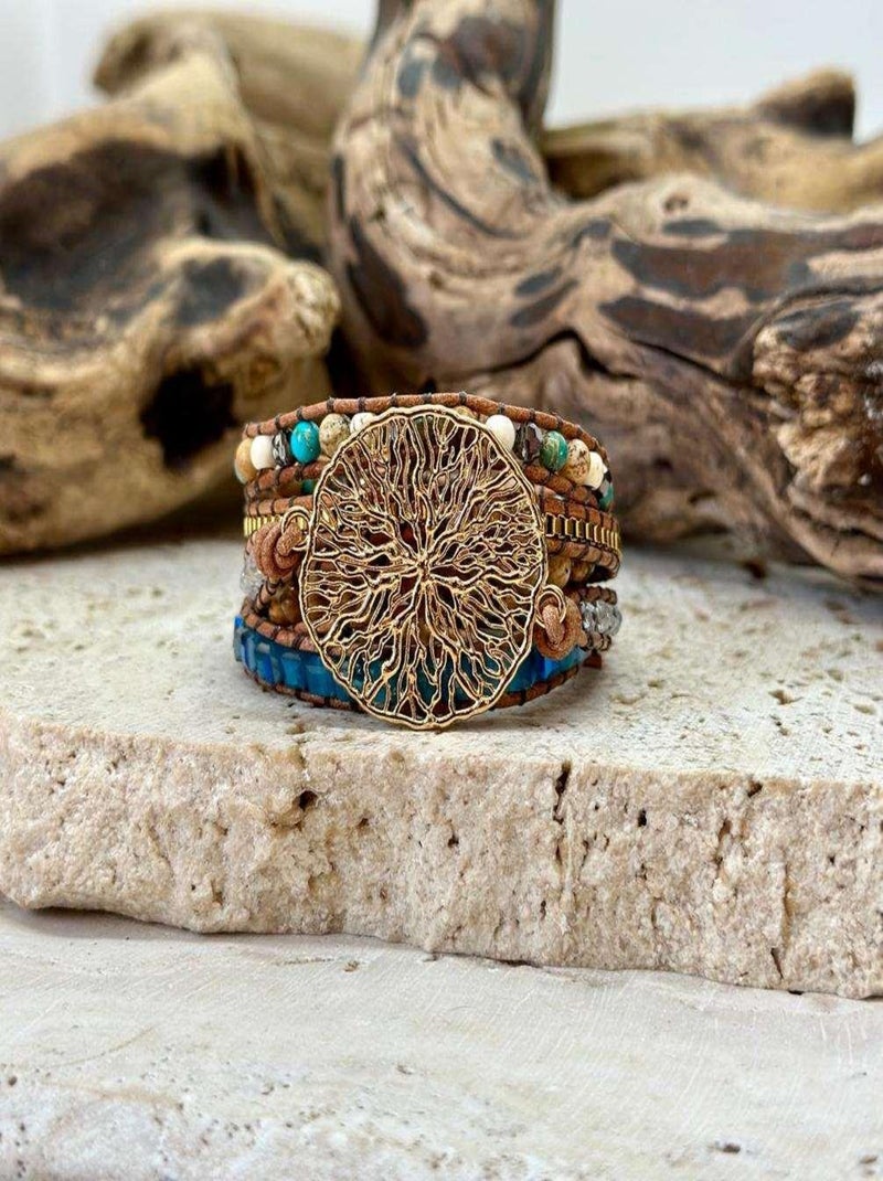 Bracelet lumière et harmonie Bleu - Kiabi