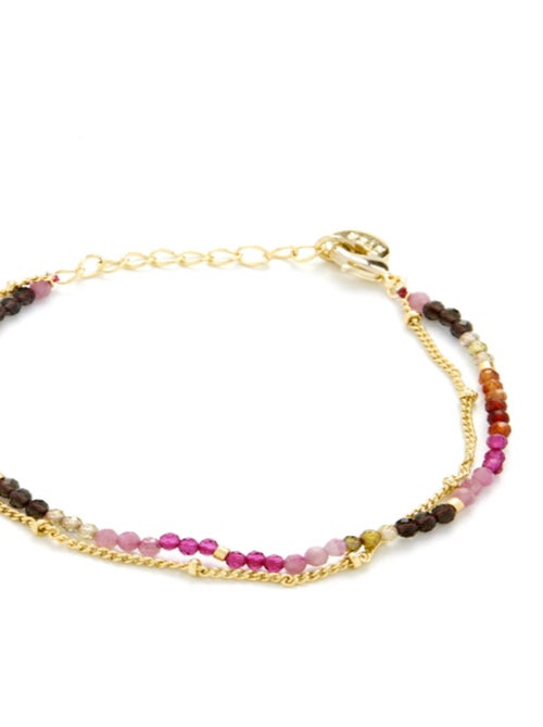Bracelet Luxenter Aiel en or jaune 18 carats. - Kiabi