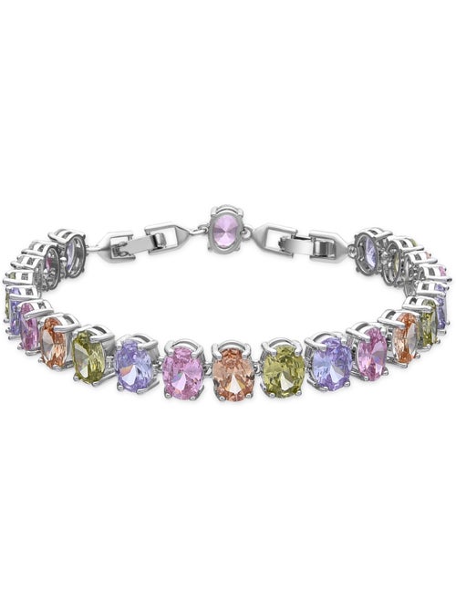Bracelet Luxenter argenté et zircon multicolore - Raiqe - Kiabi Bracelet Luxenter argenté et zircon multicolore - Raiqe - Kiabi