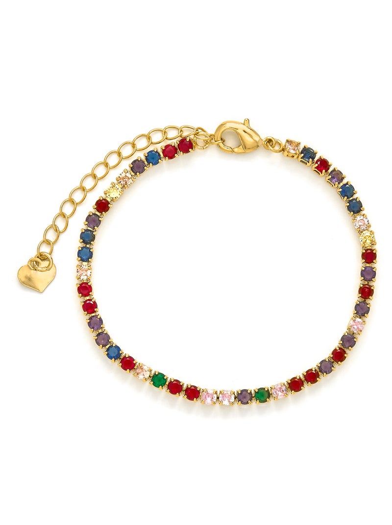 Bracelet Luxenter Asio, finition or jaune 18k Doré/or - Kiabi