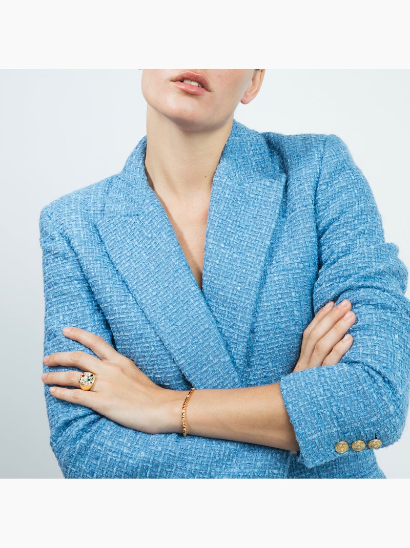 Bracelet Luxenter Asio, finition or jaune 18k Jaune - Kiabi