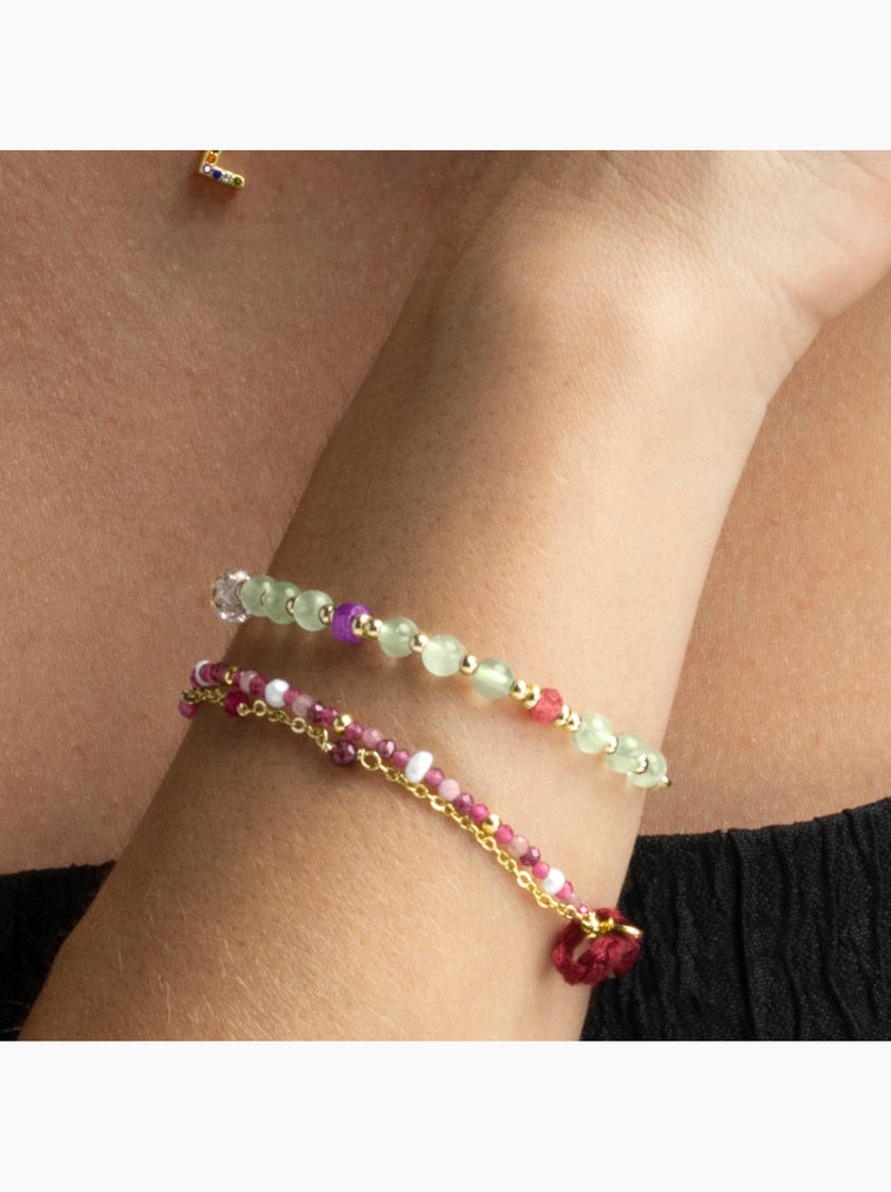 Bracelet Luxenter Asvorg en argent 925 Violet - Kiabi