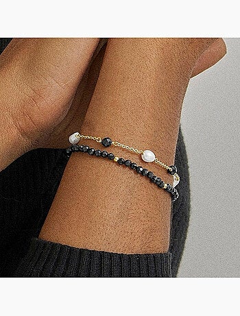 Bracelet Luxenter Athat et plaqué or 18k