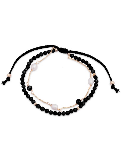 Bracelet Luxenter Athat et plaqué or 18k - Kiabi Bracelet Luxenter Athat et plaqué or 18k - Kiabi