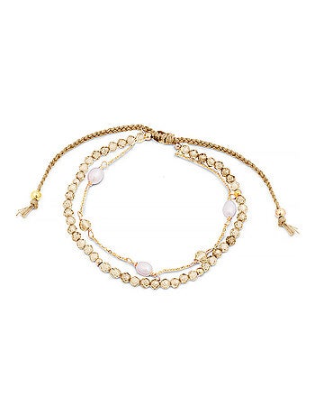 Bracelet Luxenter Athat et plaqué or 18k