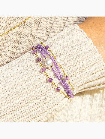 Bracelet Luxenter Athat et plaqué or 18k