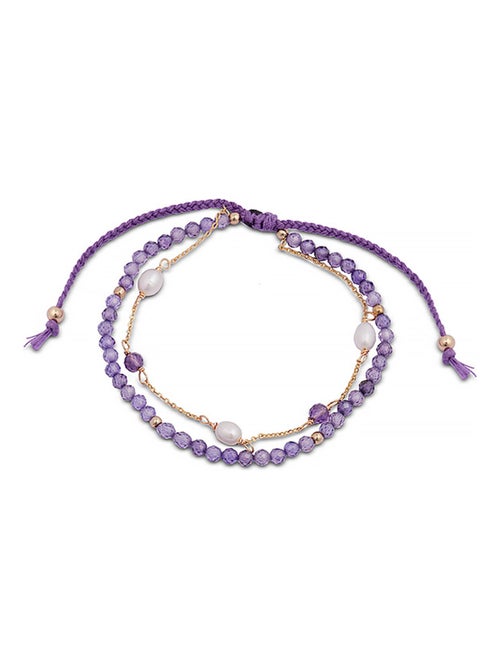 Bracelet Luxenter Athat et plaqué or 18k - Kiabi