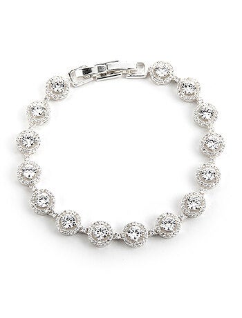 Bracelet Luxenter avec - finition argentée - Heta