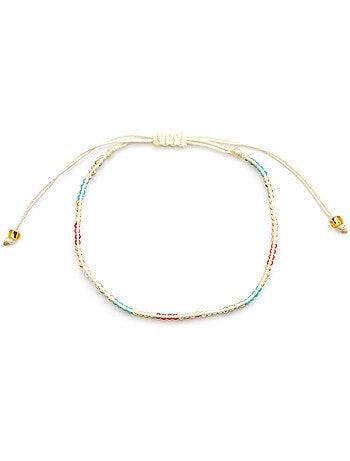 Bracelet Luxenter avec cristal noir et finition or 18 carats - Anlako