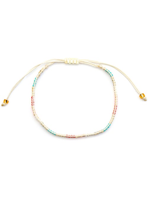 Bracelet Luxenter avec cristal noir finition or 18k - Anlako - Kiabi