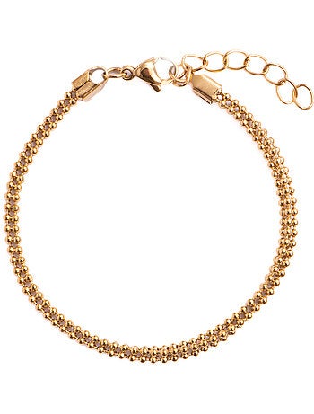 Bracelet Luxenter avec finition en or jaune 18 carats - Dahdan