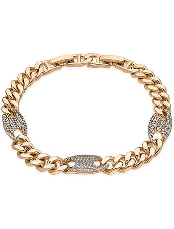 Bracelet Luxenter avec finition et plaqué or 18k et Zirconia brillant - Huka