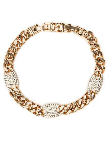 Bracelet Luxenter avec finition et plaqué or 18k et Zirconia brillant - Huka