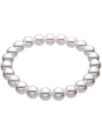 Bracelet Luxenter avec perle blanche et plaqué or 18k - Anrae