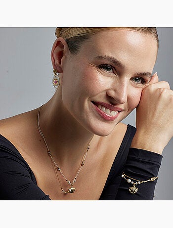 Bracelet Luxenter avec zircon brillant et plaqué or 18k - Virat