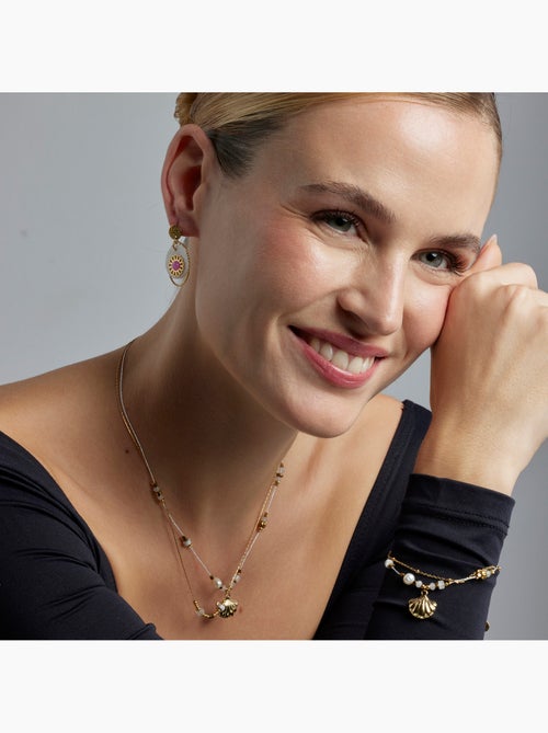 Bracelet Luxenter avec zircon brillant et plaqué or 18k - Virat - Kiabi Bracelet Luxenter avec zircon brillant et plaqué or 18k - Virat - Kiabi