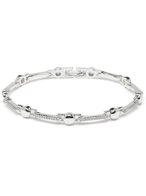 Bracelet Luxenter avec zircone brillante et finition rhodium - Rarix - Kiabi Bracelet Luxenter avec zircone brillante et finition rhodium - Rarix - Kiabi