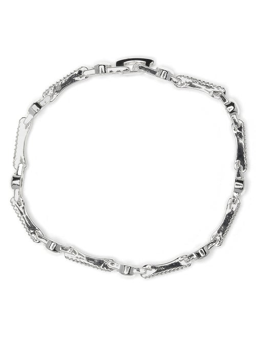 Bracelet Luxenter avec zircone brillante et finition rhodium - Rarix - Kiabi
