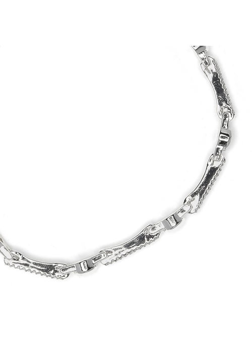 Bracelet Luxenter avec zircone brillante et finition rhodium - Rarix - Kiabi