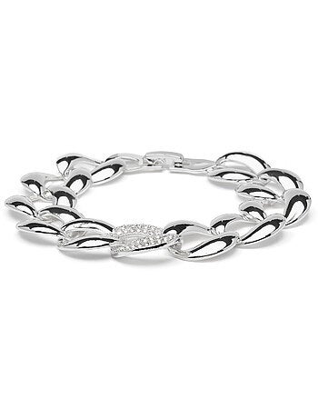 Bracelet Luxenter avec zircone brillante et finition rhodium - Shinthi