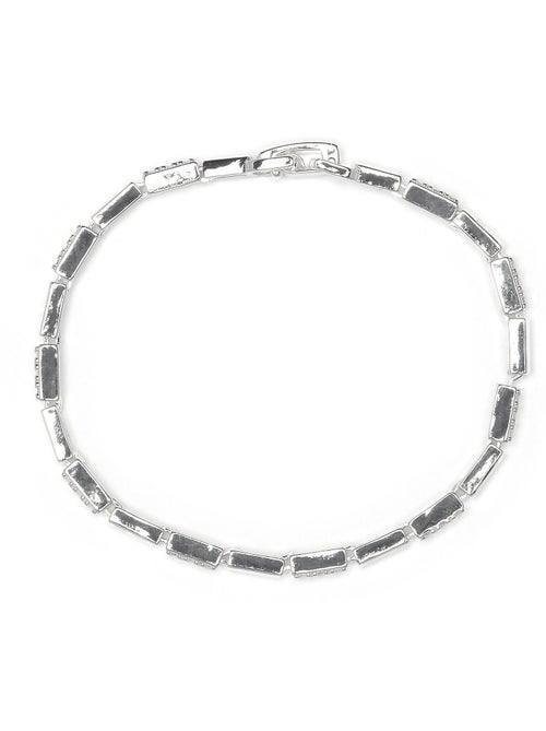 Bracelet Luxenter avec zircone brillante et finition rhodium - Tavli - Kiabi