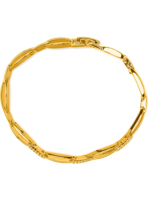 Bracelet Luxenter avec zircone brillante, finition or jaune 18k - Thylo - Kiabi Bracelet Luxenter avec zircone brillante, finition or jaune 18k - Thylo - Kiabi