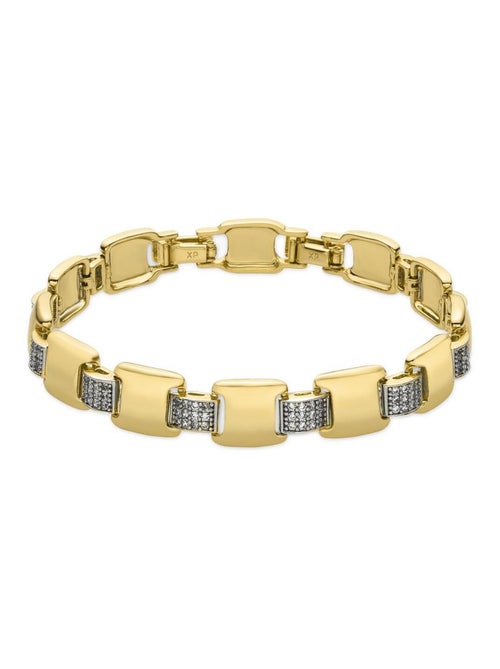 Bracelet Luxenter avec Zirconia brillant finition or 18k - Sured - Kiabi