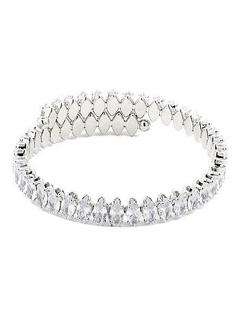 Bracelet Luxenter avec zirconium brillant argenté - Comega