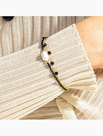 Bracelet Luxenter Ekhao et plaqué or 18k