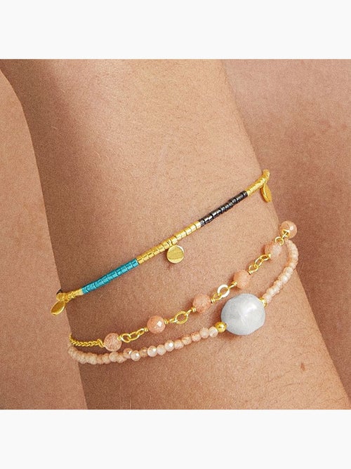 Bracelet Luxenter Ekhao et plaqué or 18k - Kiabi