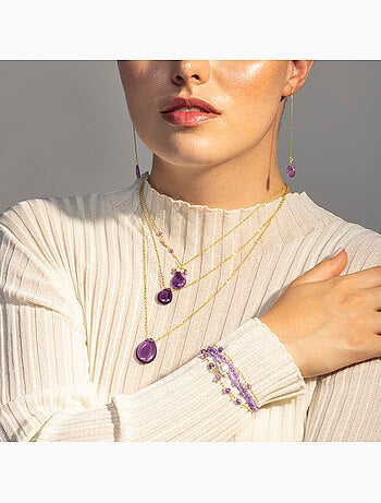 Bracelet Luxenter Ekhao et plaqué or 18k