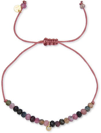 Bracelet Luxenter en argent 925 avec cristal multicolore et finition et plaqué or 18k - Kasai
