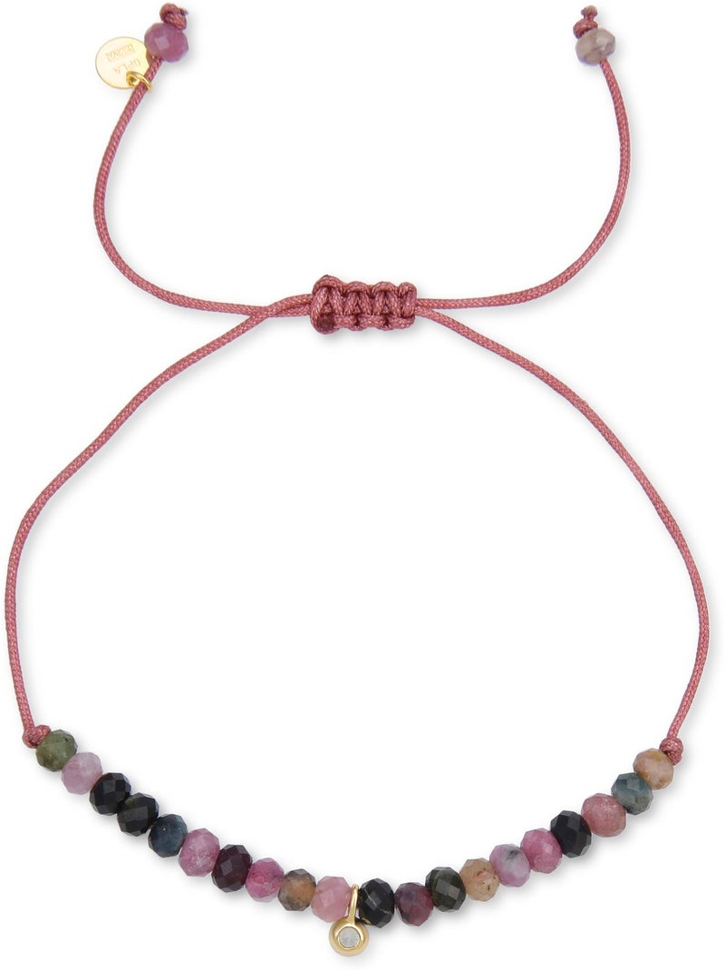 Bracelet Luxenter en argent 925 avec cristal multicolore et finition et plaqué or 18k - Kasai Multicolore - Kiabi