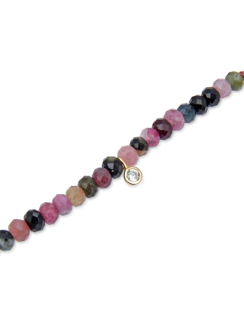 Bracelet Luxenter en argent 925 avec cristal multicolore et finition et plaqué or 18k - Kasai - Kiabi